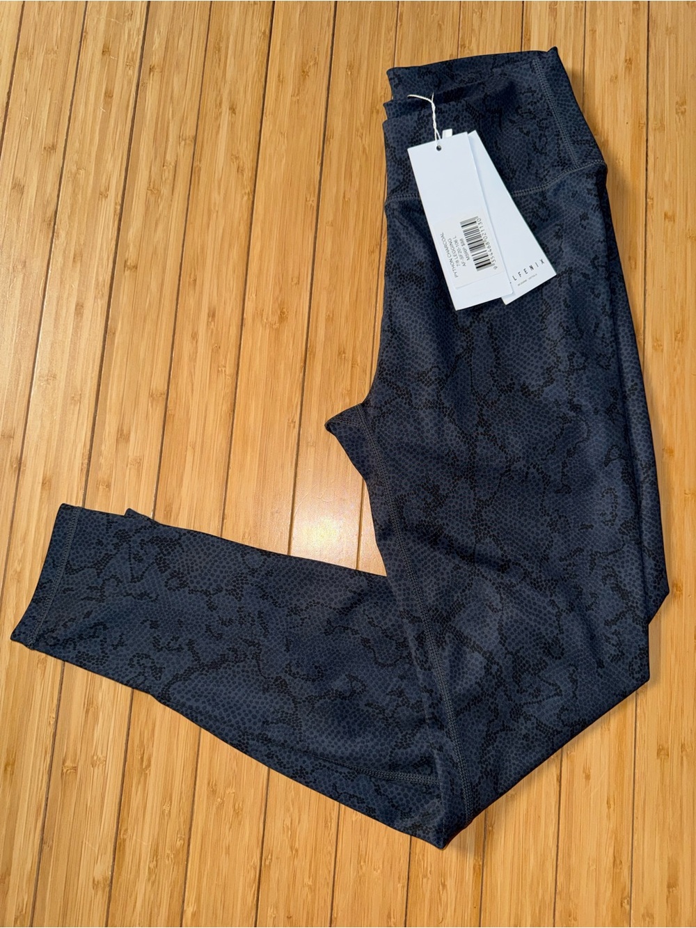 Allfenix 7/8 Charcoal Python Legging